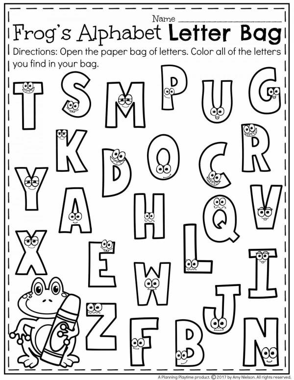 Alphabet Lore Coloring Pages A-Z 49