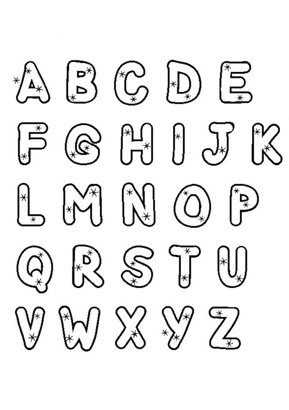 Alphabet Lore Coloring Pages A-Z 54