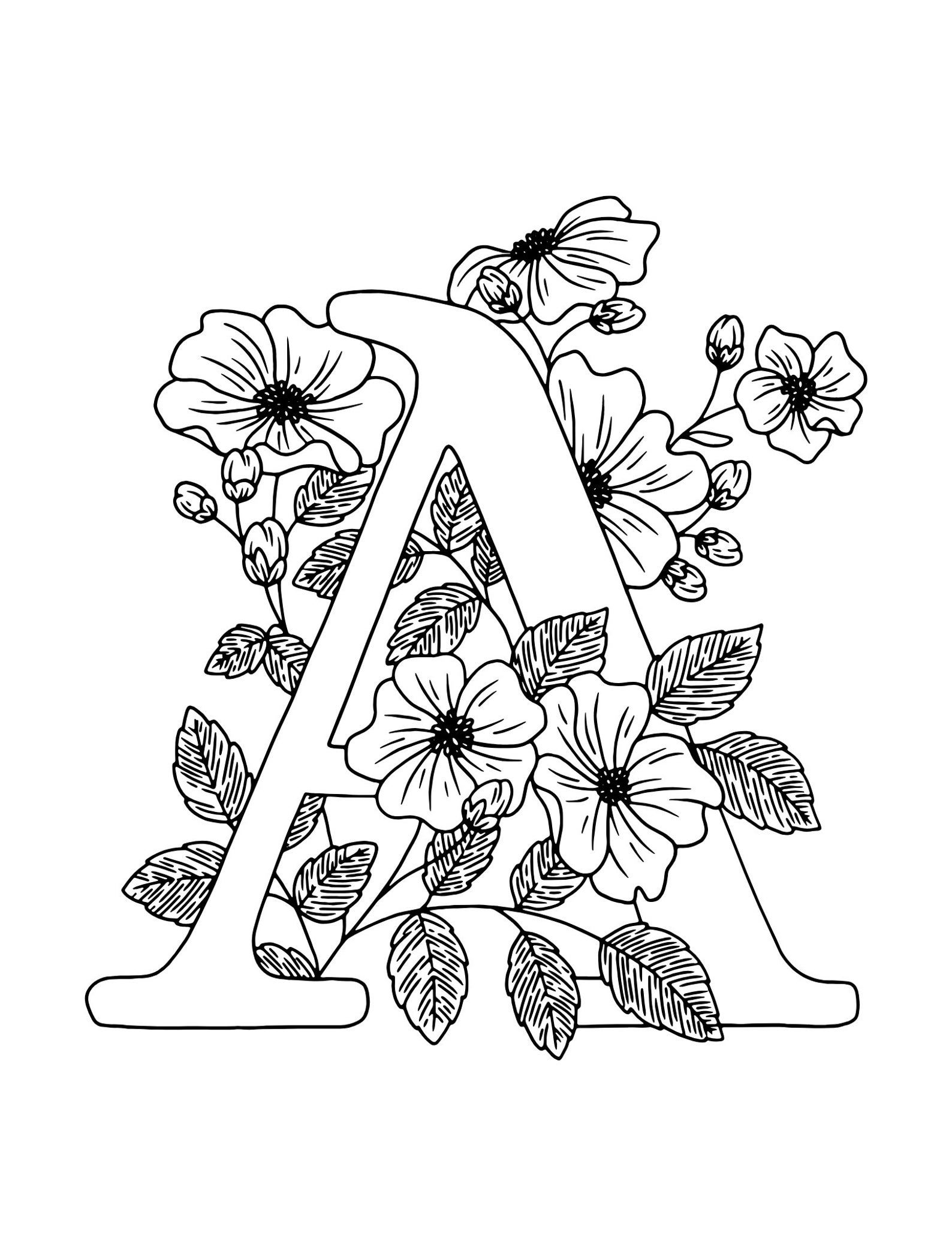 Alphabet Lore Coloring Pages A-Z 74