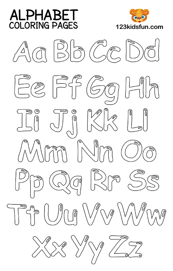 Alphabet Lore Coloring Pages A-Z 9