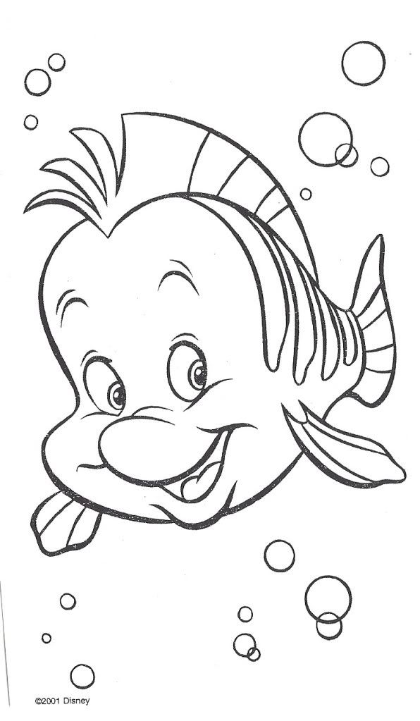 Ariel Coloring Pages Free Printable 131