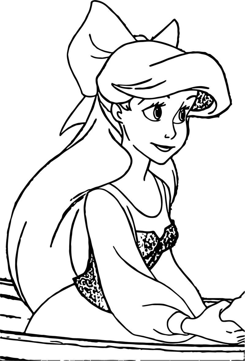 Ariel Coloring Pages Free Printable 142