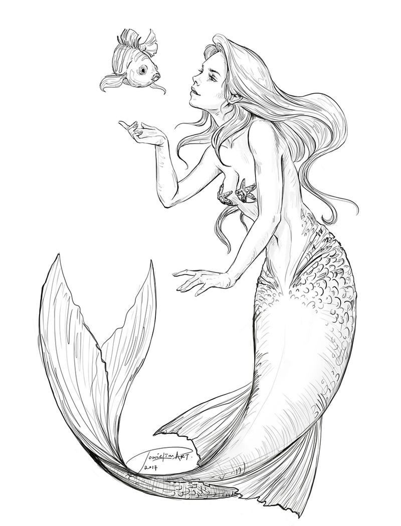 Ariel Coloring Pages Free Printable 179