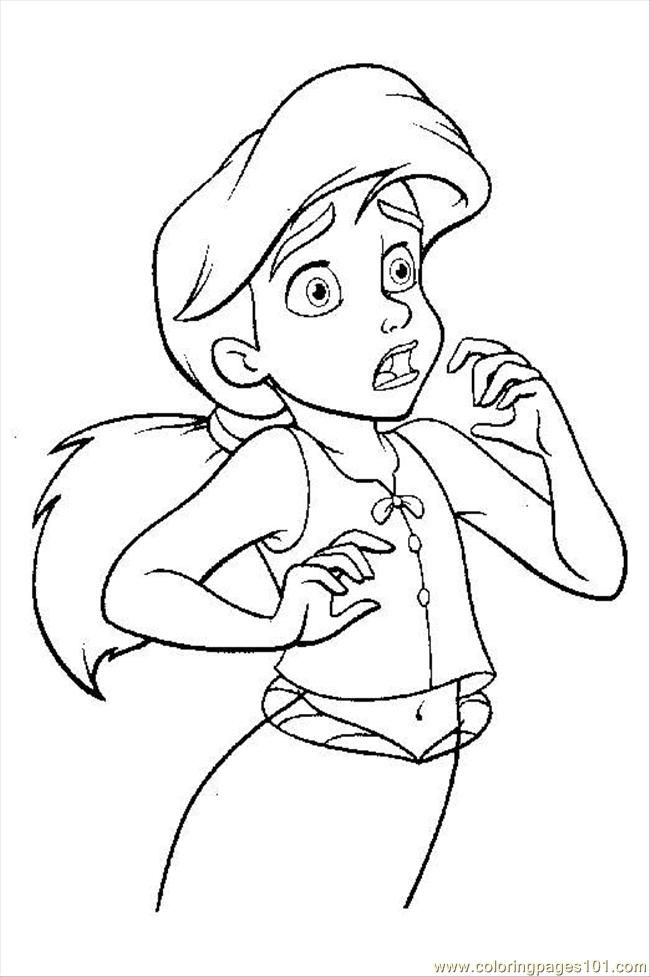 Ariel Coloring Pages Free Printable 18