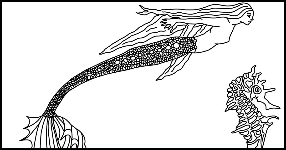 Ariel Coloring Pages Free Printable 180