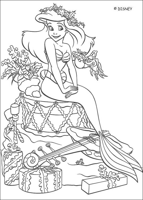 Ariel Coloring Pages Free Printable 28