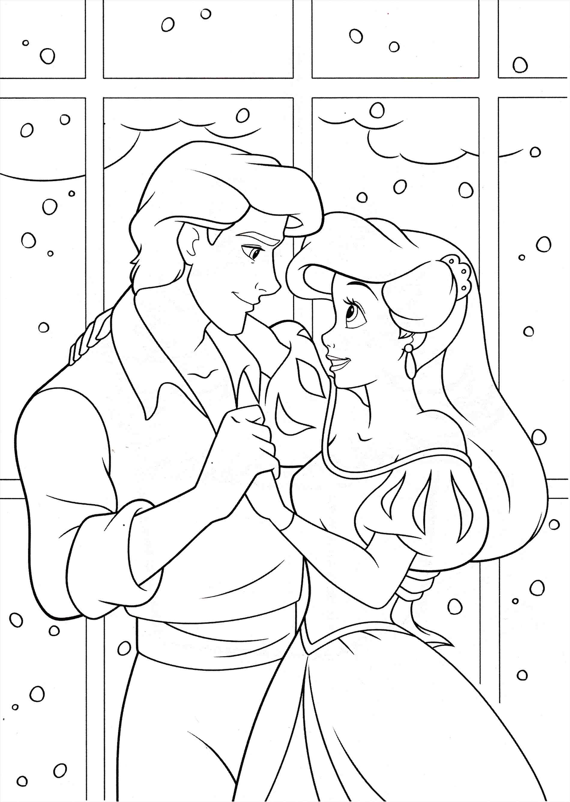 Ariel Coloring Pages Free Printable 30