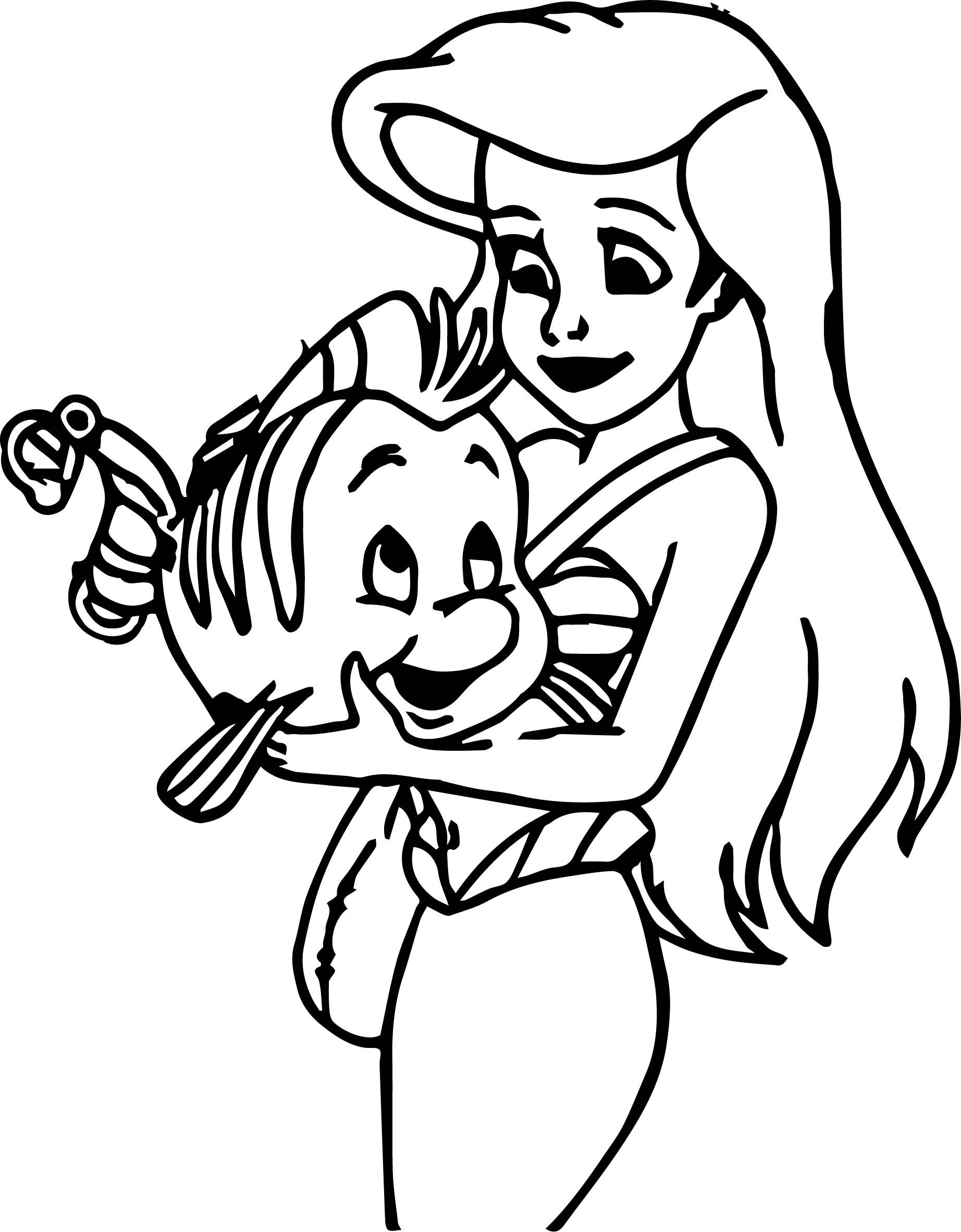 Ariel Coloring Pages Free Printable 37