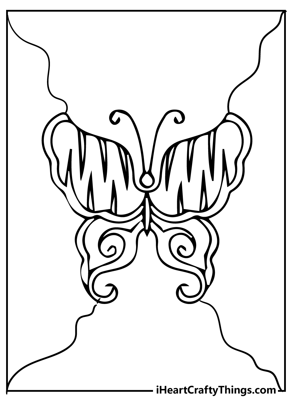 Butterfly Coloring Pages: 100+ A Fluttery Collection for Your Coloring Pleasure 105