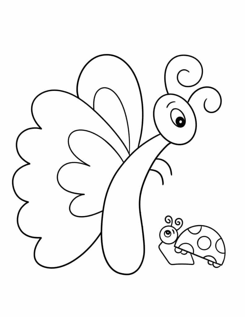 Butterfly Coloring Pages: 100+ A Fluttery Collection for Your Coloring Pleasure 109