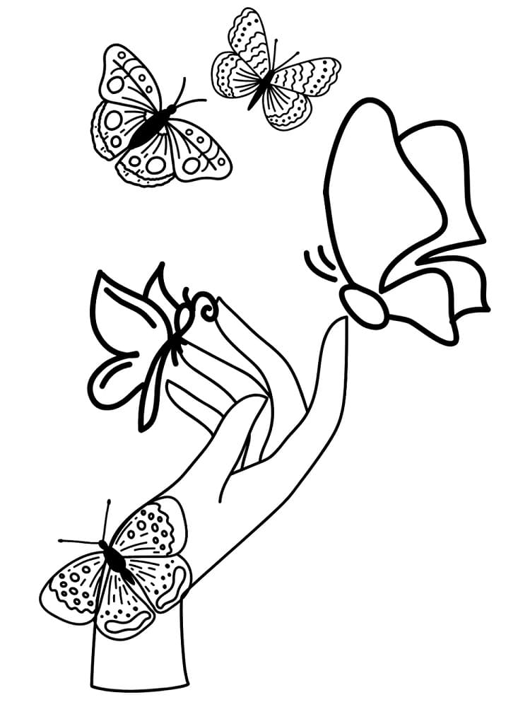 Butterfly Coloring Pages: 100+ A Fluttery Collection for Your Coloring Pleasure 12