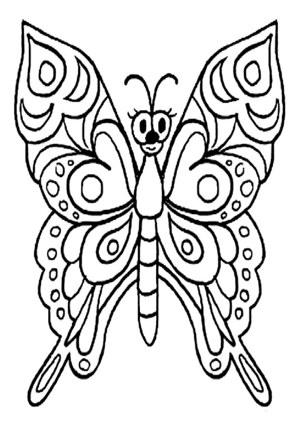 Butterfly Coloring Pages: 100+ A Fluttery Collection for Your Coloring Pleasure 142