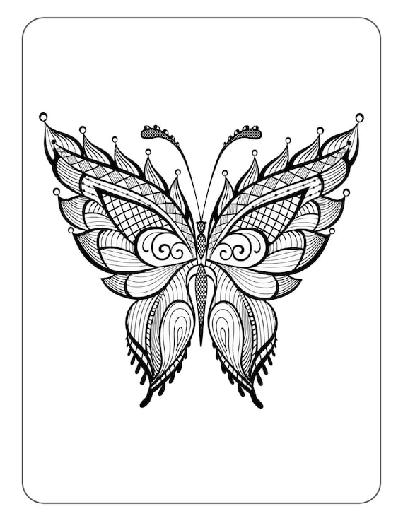 Butterfly Coloring Pages: 100+ A Fluttery Collection for Your Coloring Pleasure 146