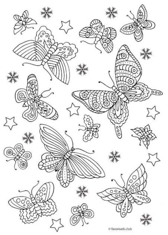 Butterfly Coloring Pages: 100+ A Fluttery Collection for Your Coloring Pleasure 150