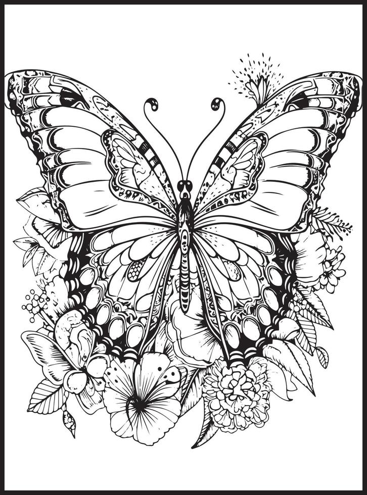 Butterfly Coloring Pages: 100+ A Fluttery Collection for Your Coloring Pleasure 151