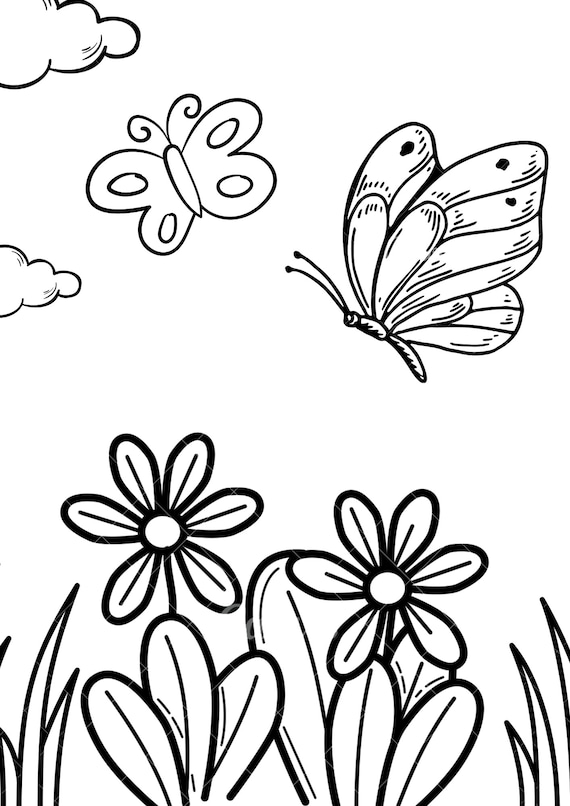 Butterfly Coloring Pages: 100+ A Fluttery Collection for Your Coloring Pleasure 162