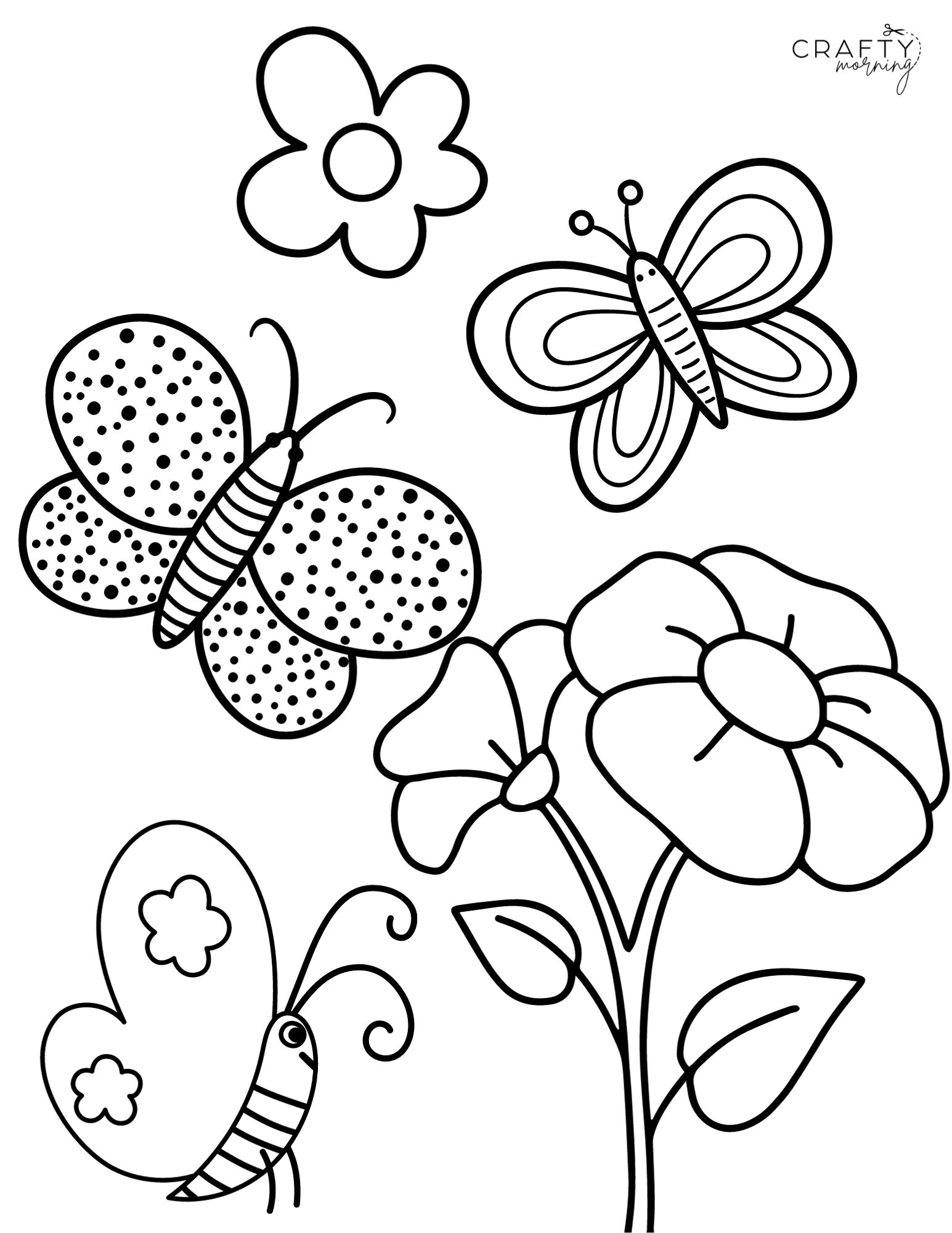 Butterfly Coloring Pages: 100+ A Fluttery Collection for Your Coloring Pleasure 166