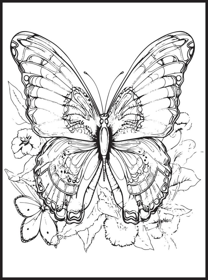 Butterfly Coloring Pages: 100+ A Fluttery Collection for Your Coloring Pleasure 171