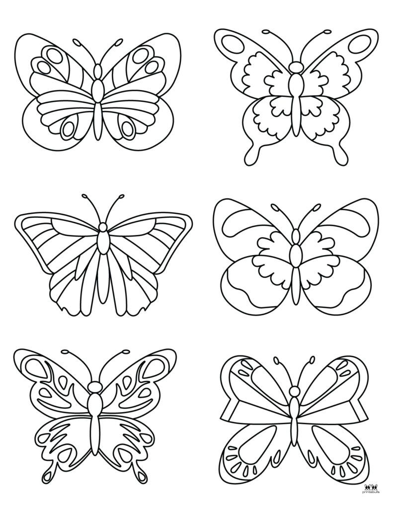 Butterfly Coloring Pages: 100+ A Fluttery Collection for Your Coloring Pleasure 178