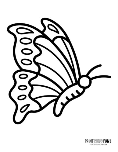 Butterfly Coloring Pages: 100+ A Fluttery Collection for Your Coloring Pleasure 189