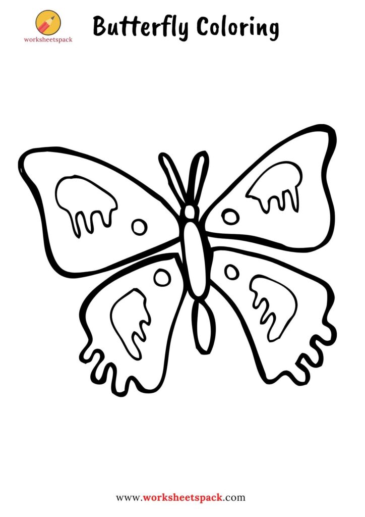 Butterfly Coloring Pages: 100+ A Fluttery Collection for Your Coloring Pleasure 21