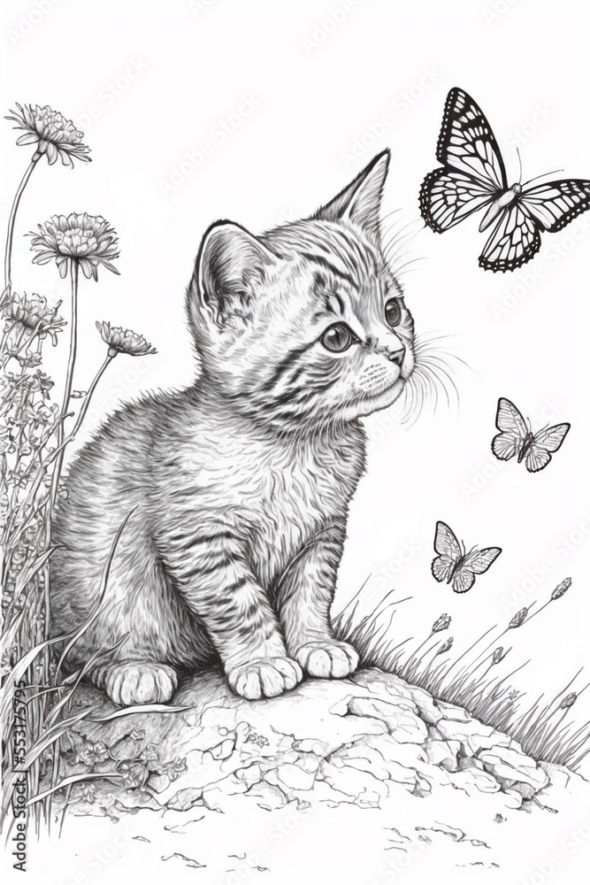 Butterfly Coloring Pages: 100+ A Fluttery Collection for Your Coloring Pleasure 22