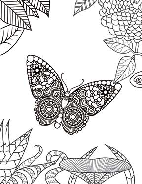 Butterfly Coloring Pages: 100+ A Fluttery Collection for Your Coloring Pleasure 27