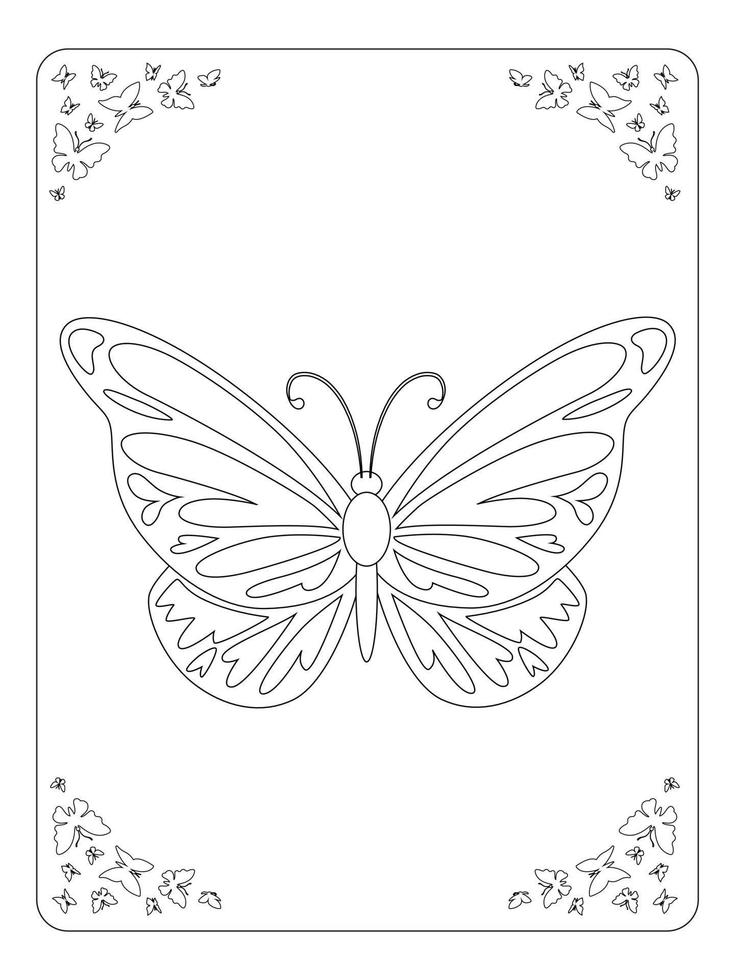 Butterfly Coloring Pages: 100+ A Fluttery Collection for Your Coloring Pleasure 29