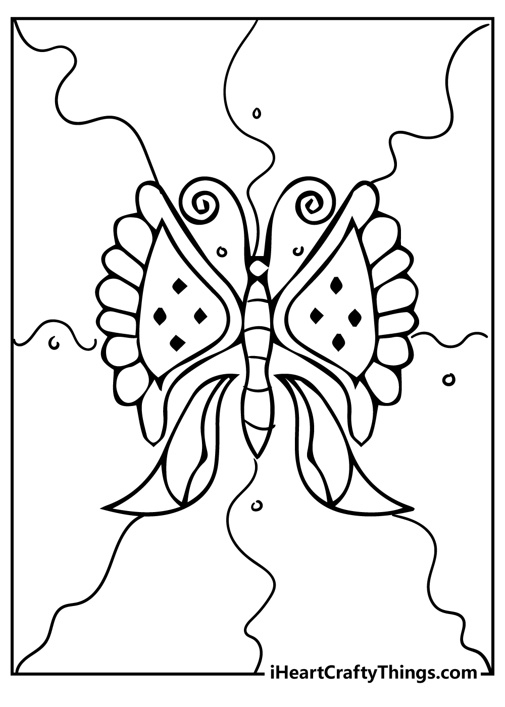 Butterfly Coloring Pages: 100+ A Fluttery Collection for Your Coloring Pleasure 54