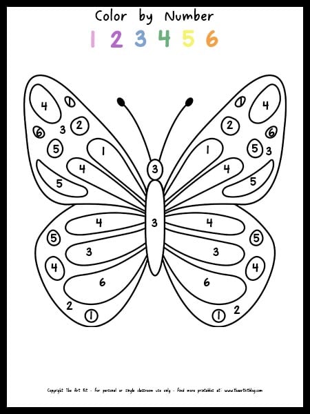 Butterfly Coloring Pages: 100+ A Fluttery Collection for Your Coloring Pleasure 60