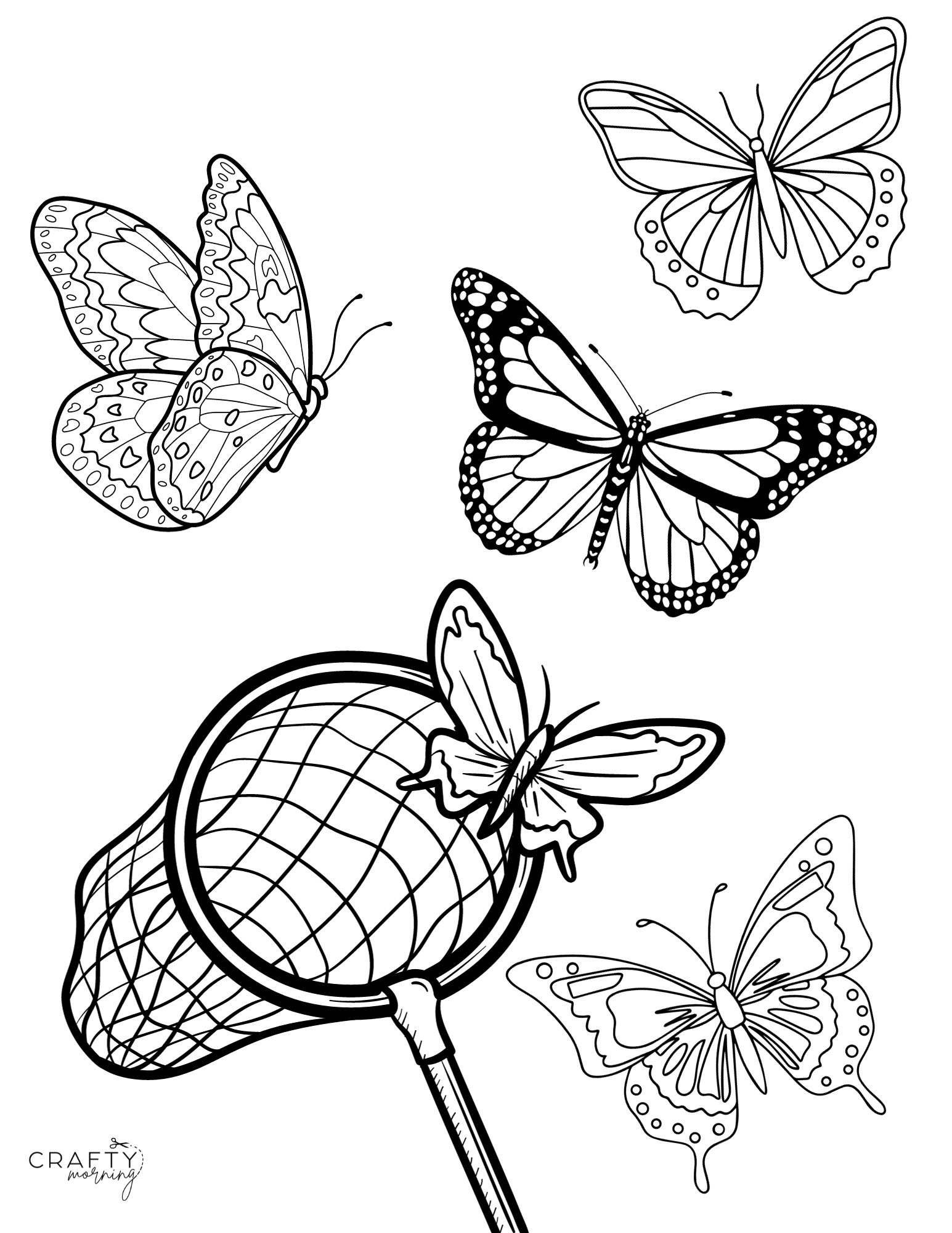 Butterfly Coloring Pages: 100+ A Fluttery Collection for Your Coloring Pleasure 68