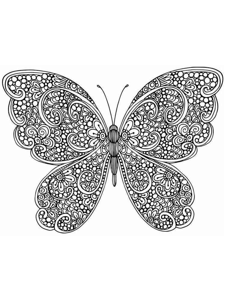 Butterfly Coloring Pages: 100+ A Fluttery Collection for Your Coloring Pleasure 69