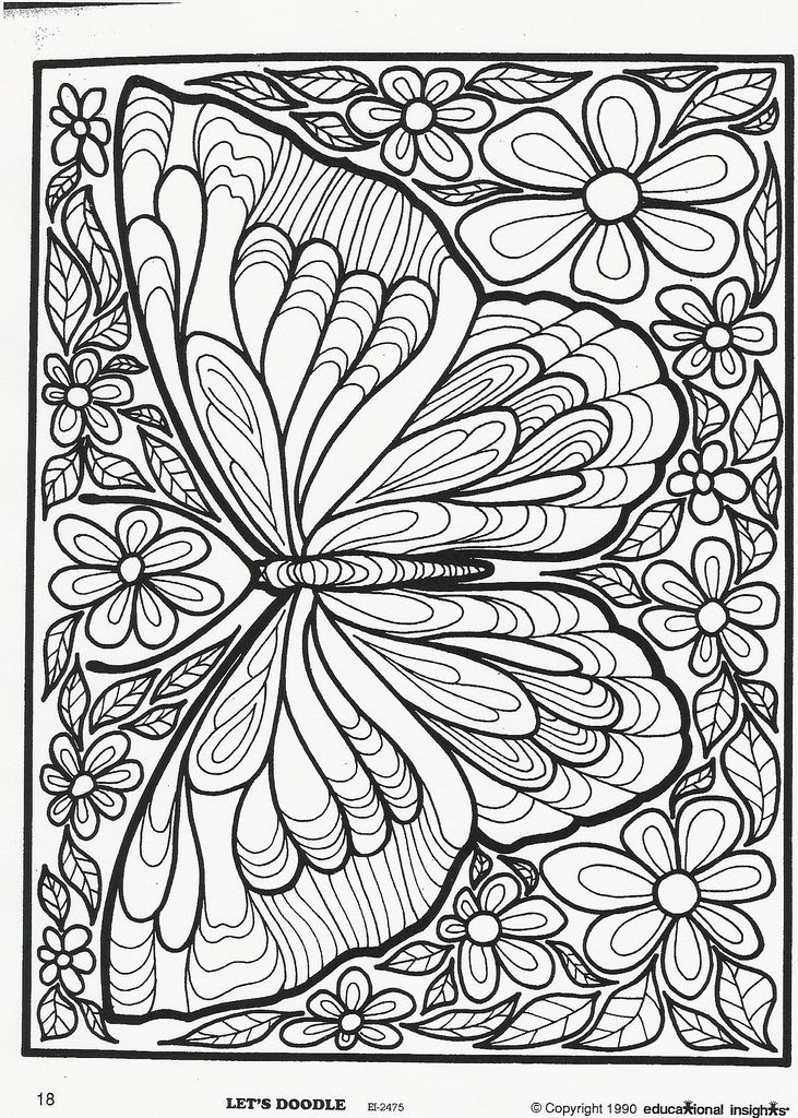 Butterfly Coloring Pages: 100+ A Fluttery Collection for Your Coloring Pleasure 86