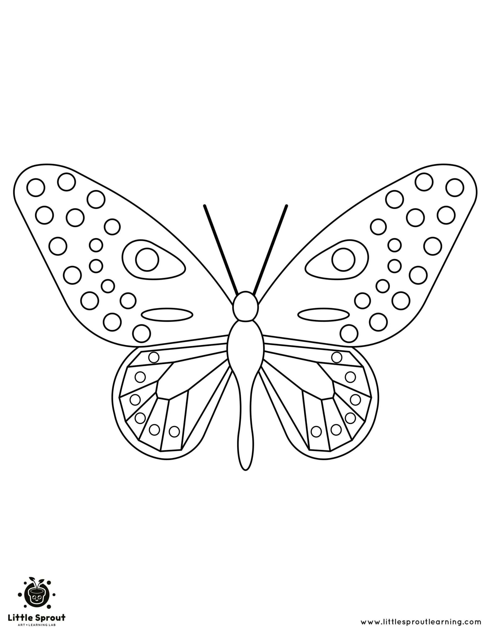 Butterfly Coloring Pages: 100+ A Fluttery Collection for Your Coloring Pleasure 94