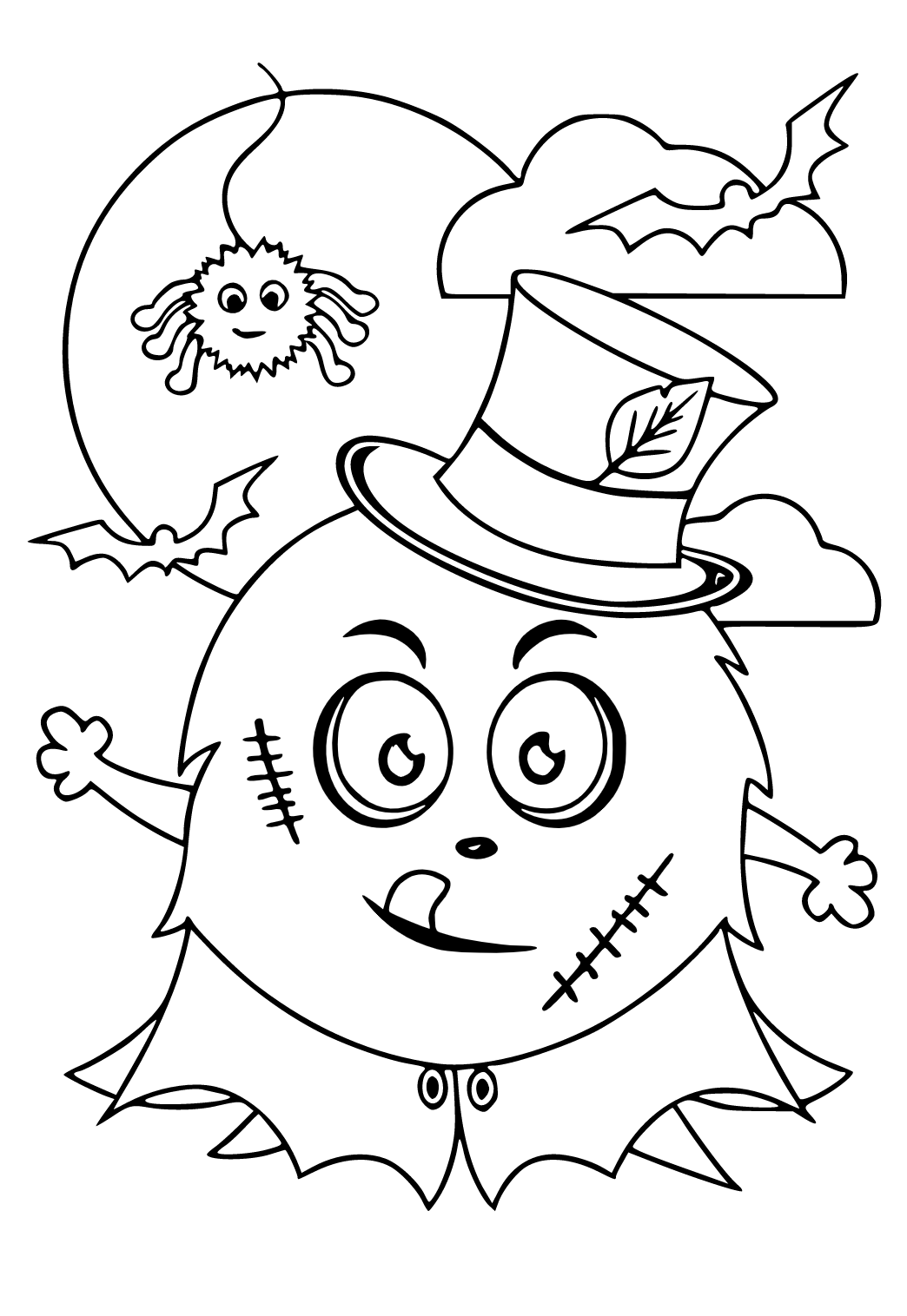 Chucky Coloring Pages Free Printable 109