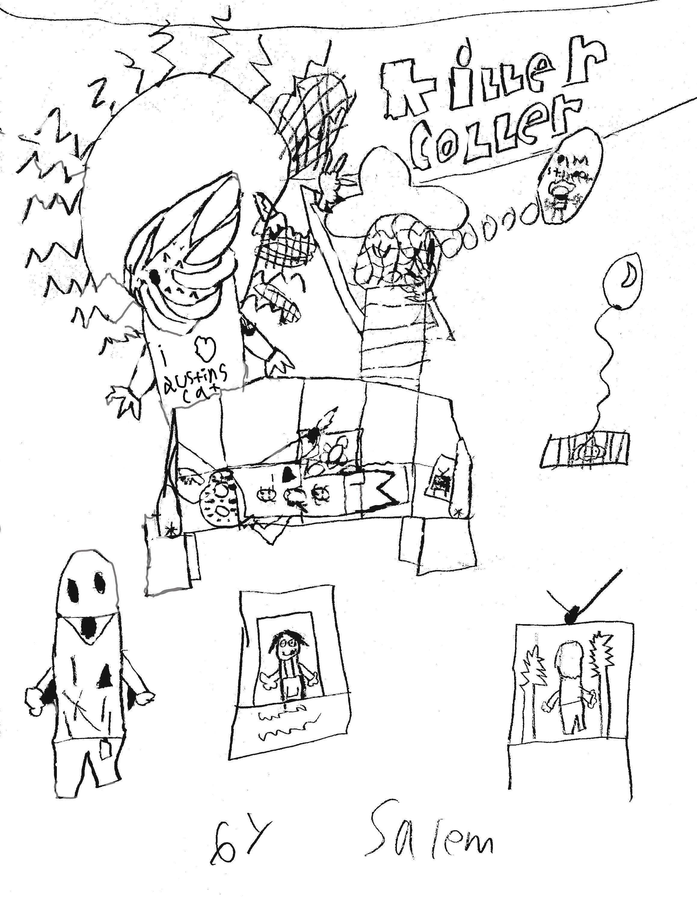 Chucky Coloring Pages Free Printable 153