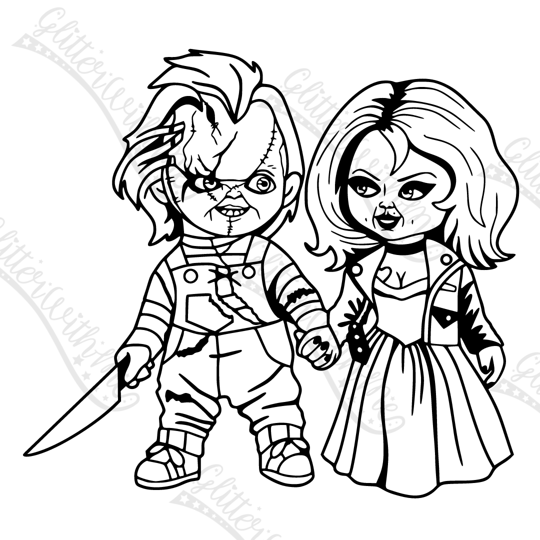 Chucky Coloring Pages Free Printable 40