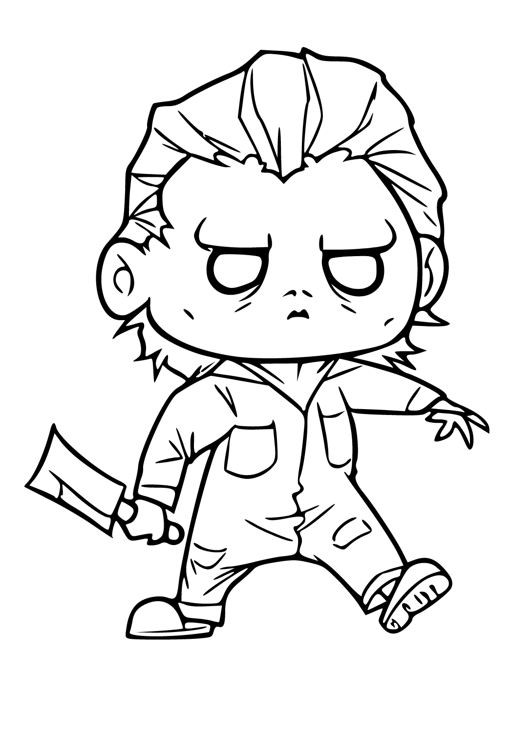 Chucky Coloring Pages Free Printable 5