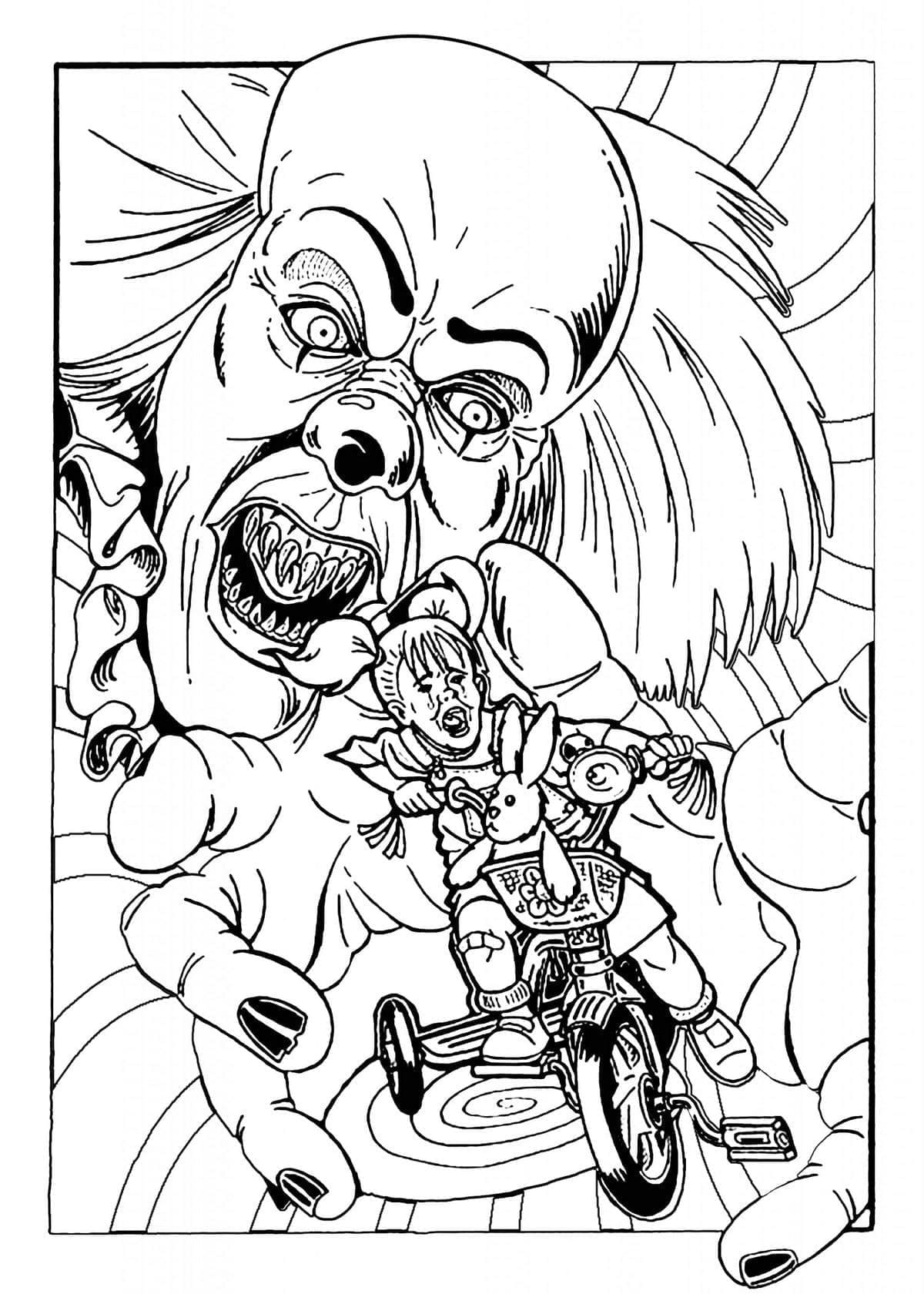 Chucky Coloring Pages Free Printable 67