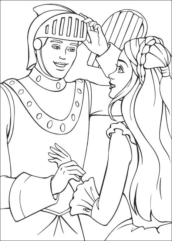 Coloring Pages of Barbies Art Sketches 158