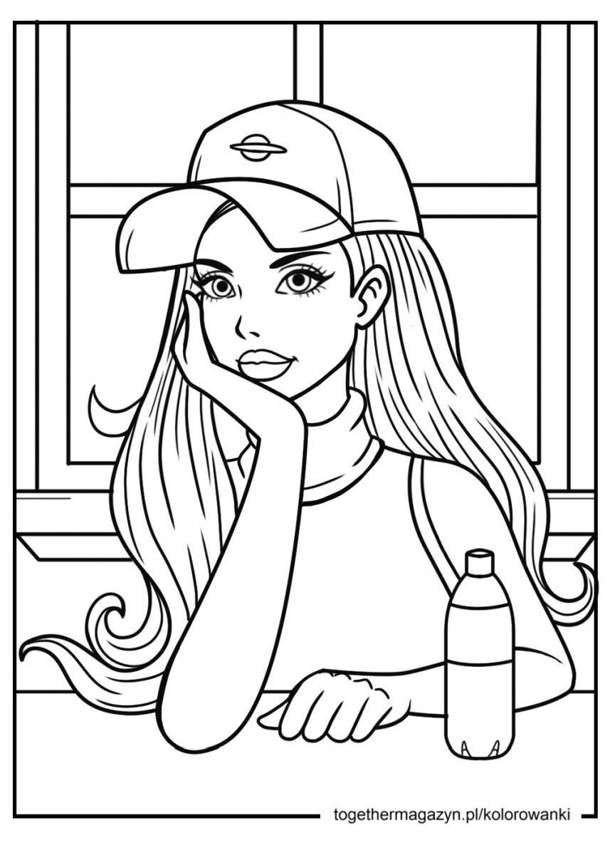 Coloring Pages of Barbies Art Sketches 49