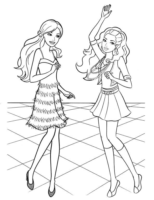 Coloring Pages of Barbies Art Sketches 70