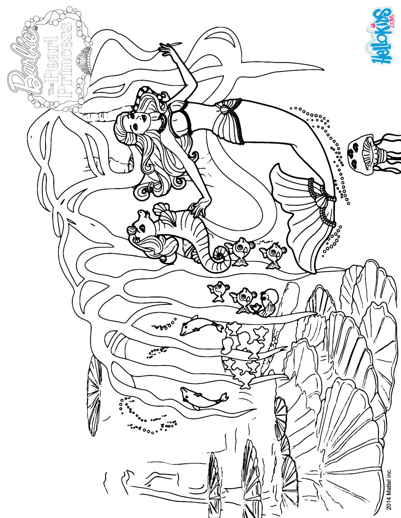 Coloring Pages of Barbies Art Sketches 77