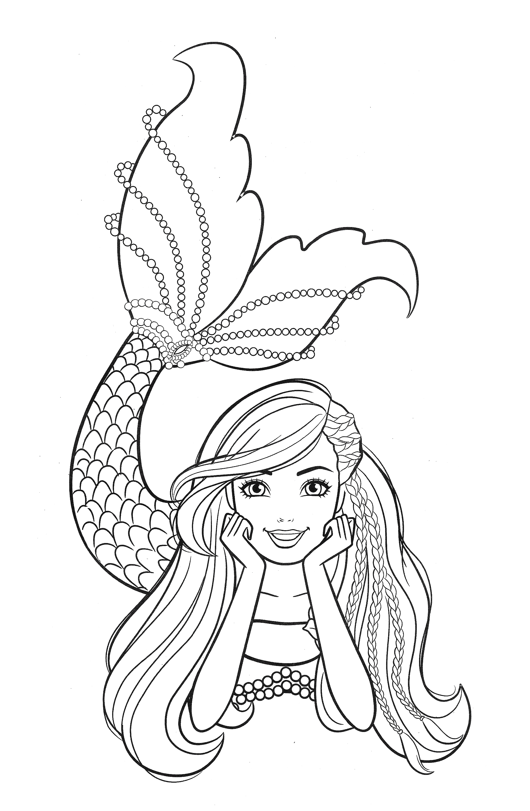 Coloring Pages of Barbies Art Sketches 87