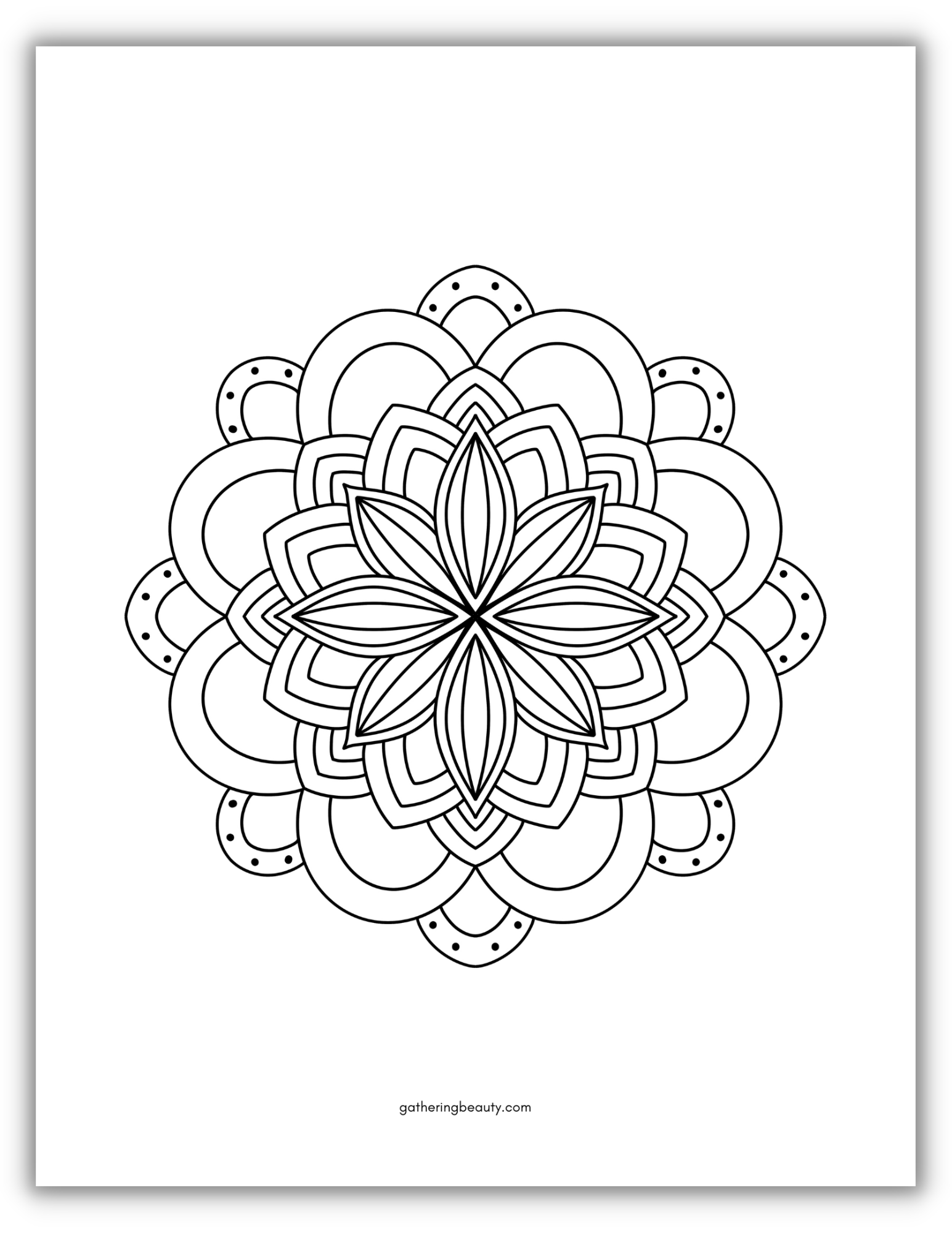 Elephant Mandala Coloring Pages for Adult Unique 107