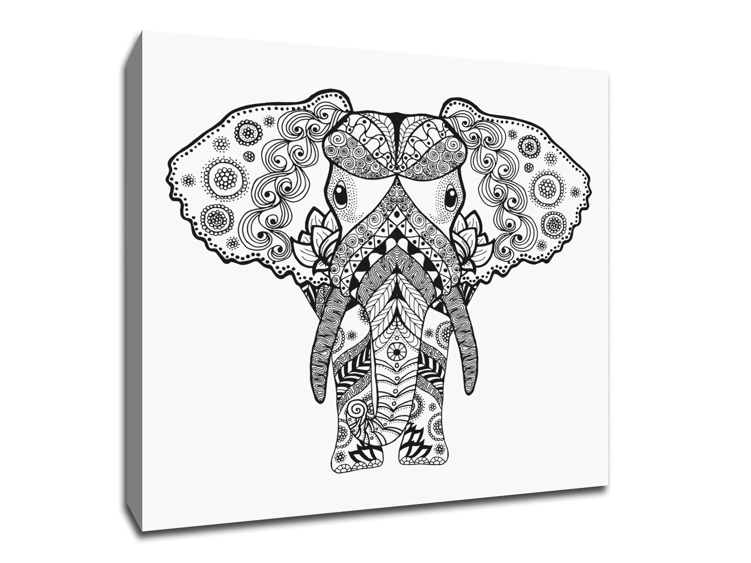 Elephant Mandala Coloring Pages for Adult Unique 114