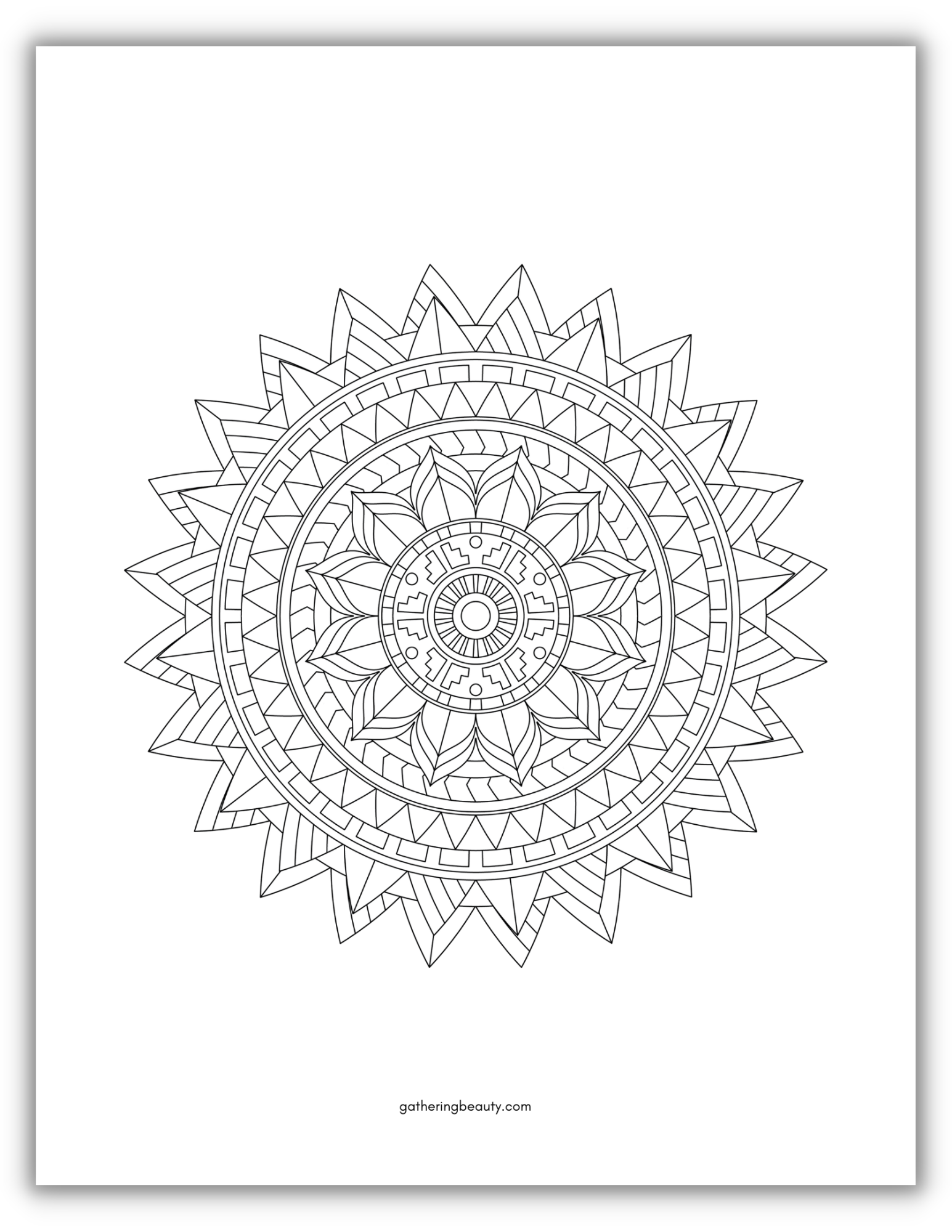 Elephant Mandala Coloring Pages for Adult Unique 116