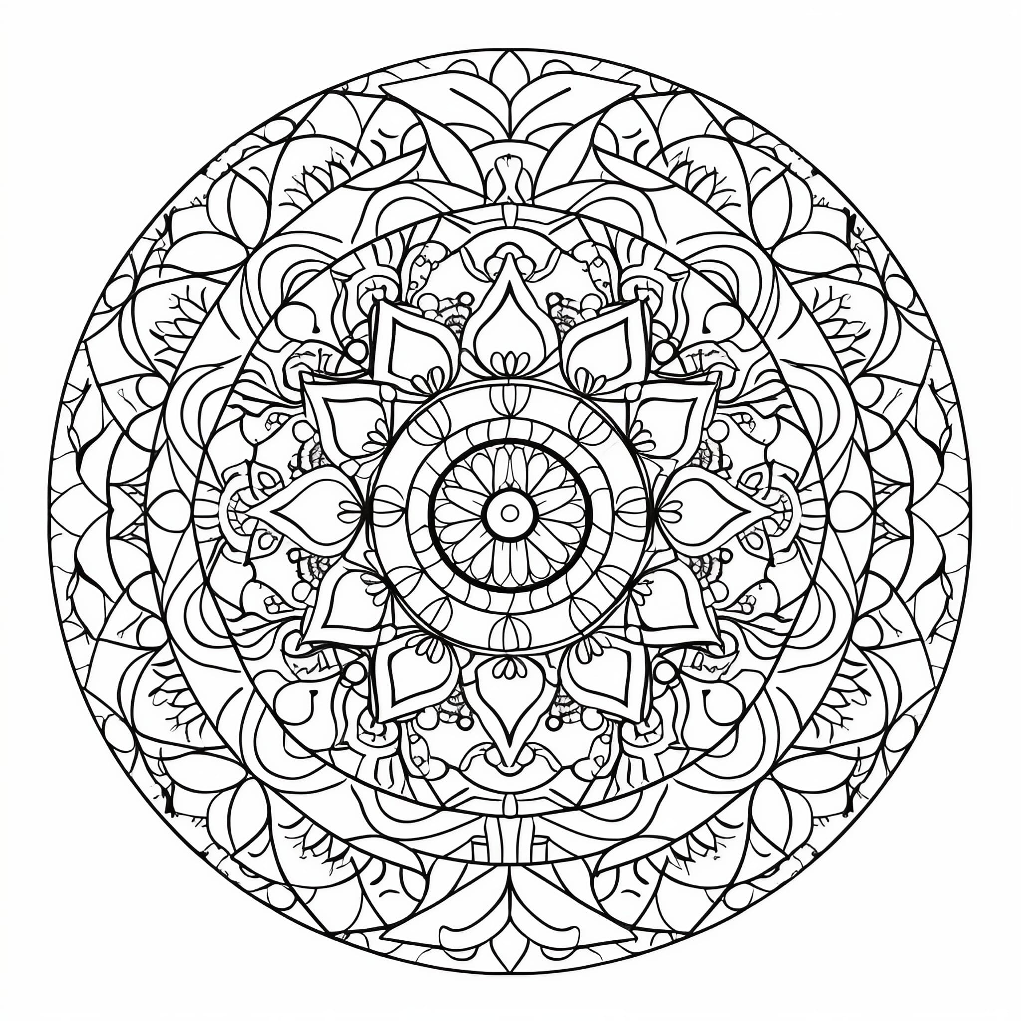 Elephant Mandala Coloring Pages for Adult Unique 145