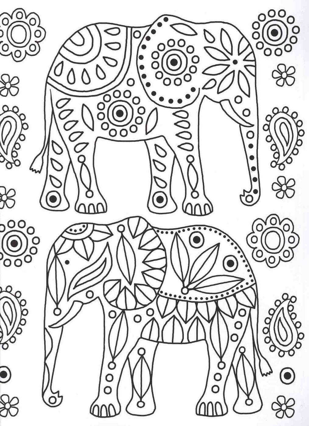 Elephant Mandala Coloring Pages for Adult Unique 50