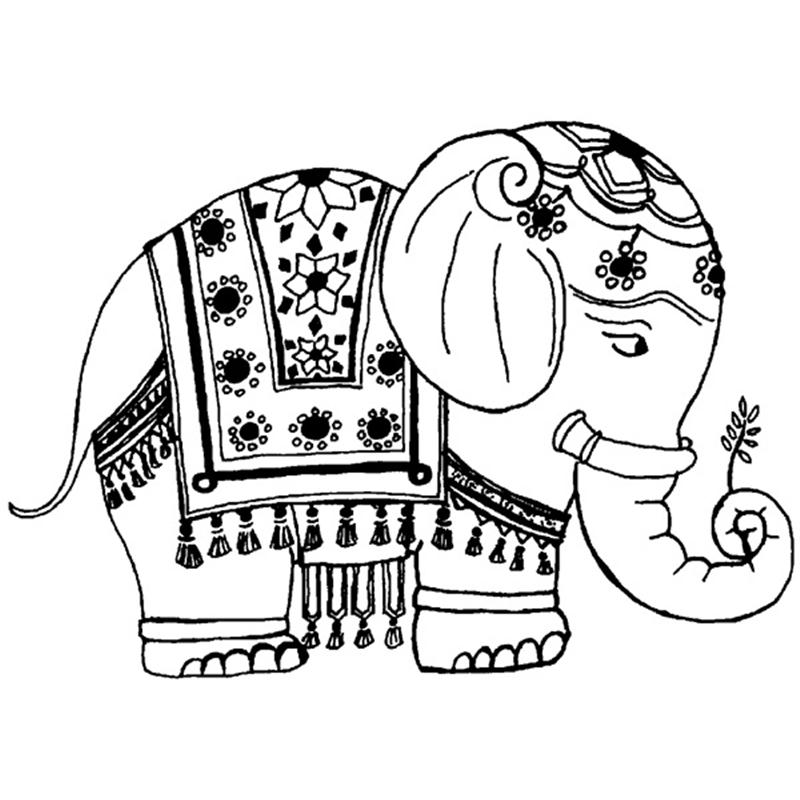 Elephant Mandala Coloring Pages for Adult Unique 58